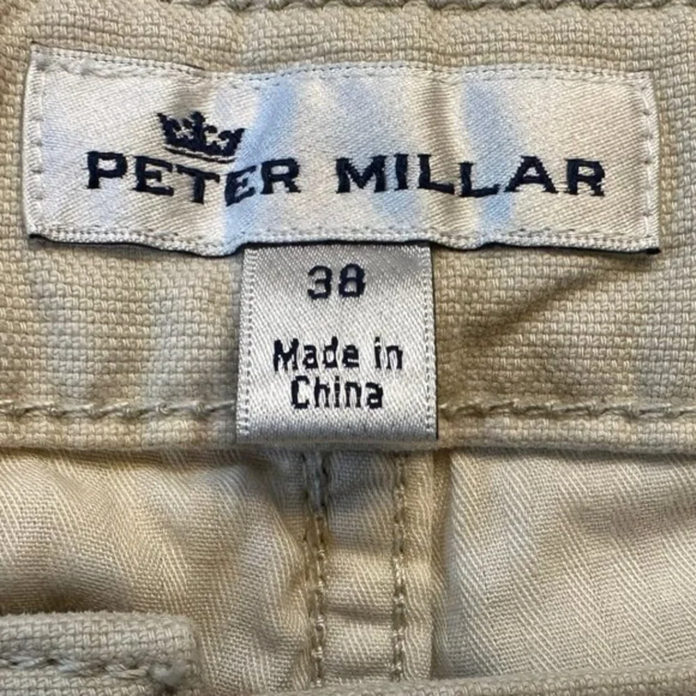 Peter‎ Millar Khaki Men's Causal Pants Size 38